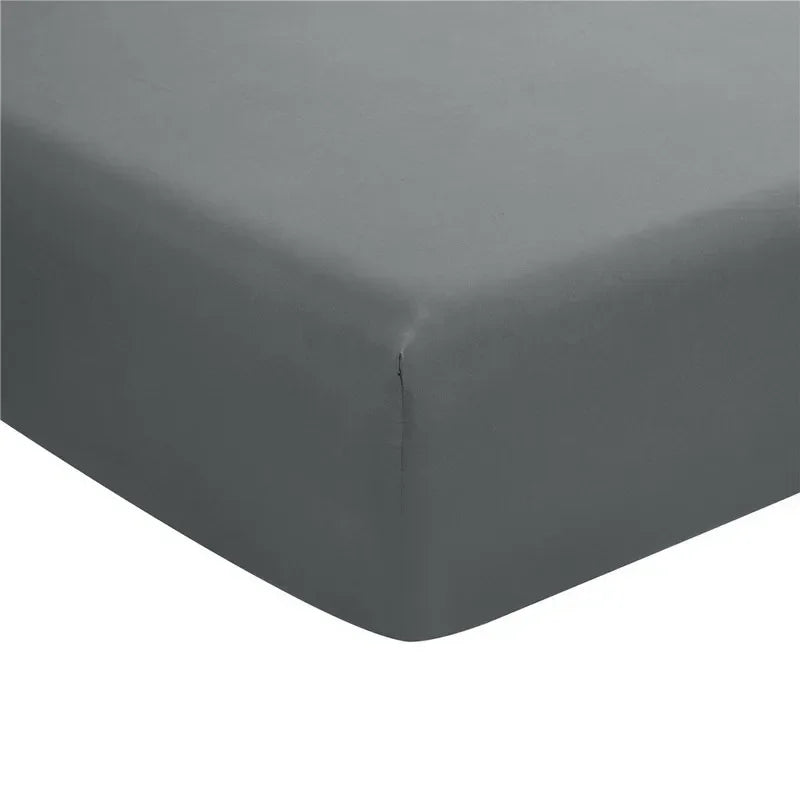 Embroidery Brushed 3/4 Pieces Bed Set Flat Sheet Fitted Sheet Pillowcase Bedding Set