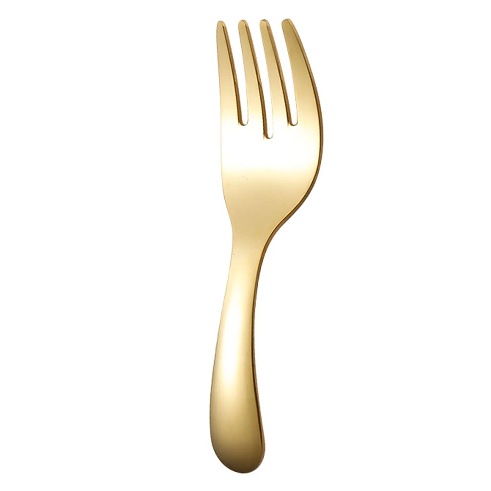 Short Handle Children's Spoon & Fork Set – Mini Tableware for Outdoor Travel & Learning