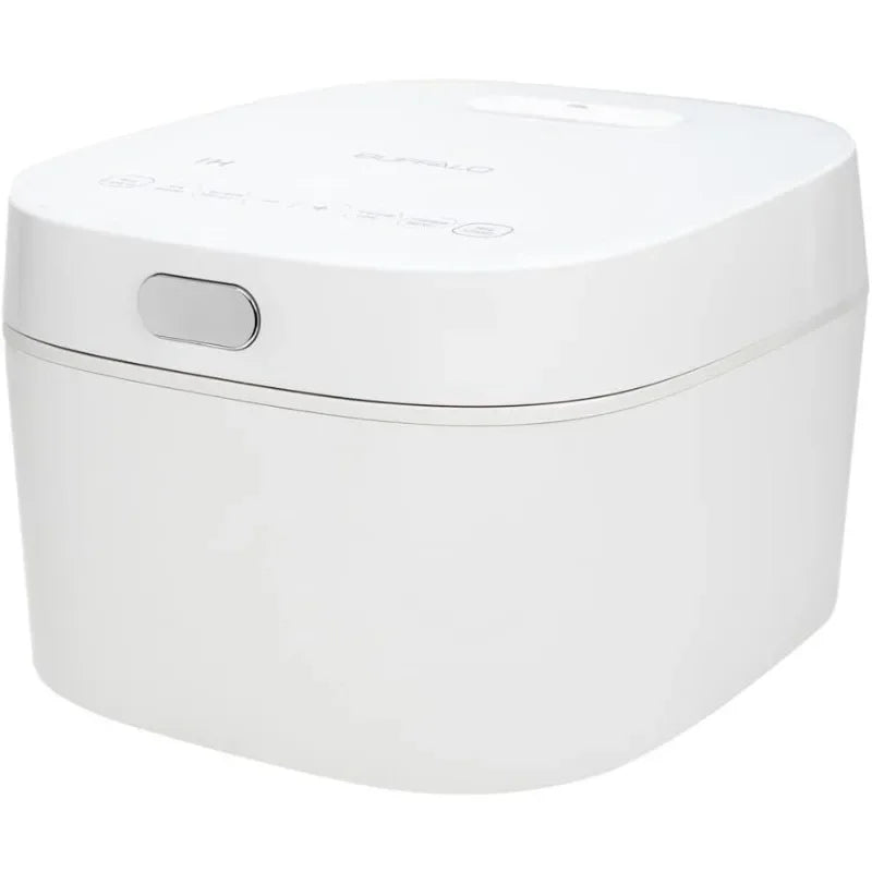 Buffalo White IH Smart Cooker, 1L, 5 Cups, Non-Coating Pot