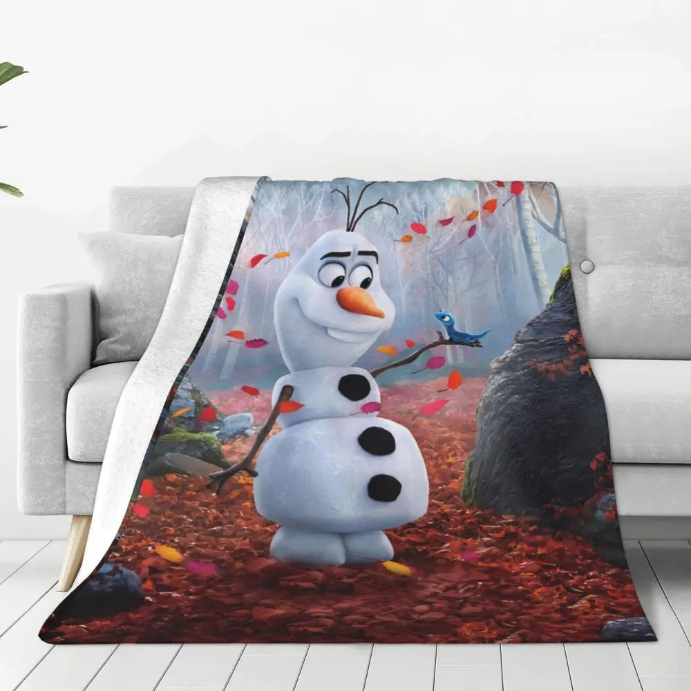 Frozen Elsa Blanket – Super Warm & Fluffy Winter Bedding Throw