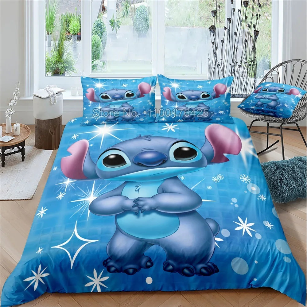 Hot Lilo & Stitch Bedding Set