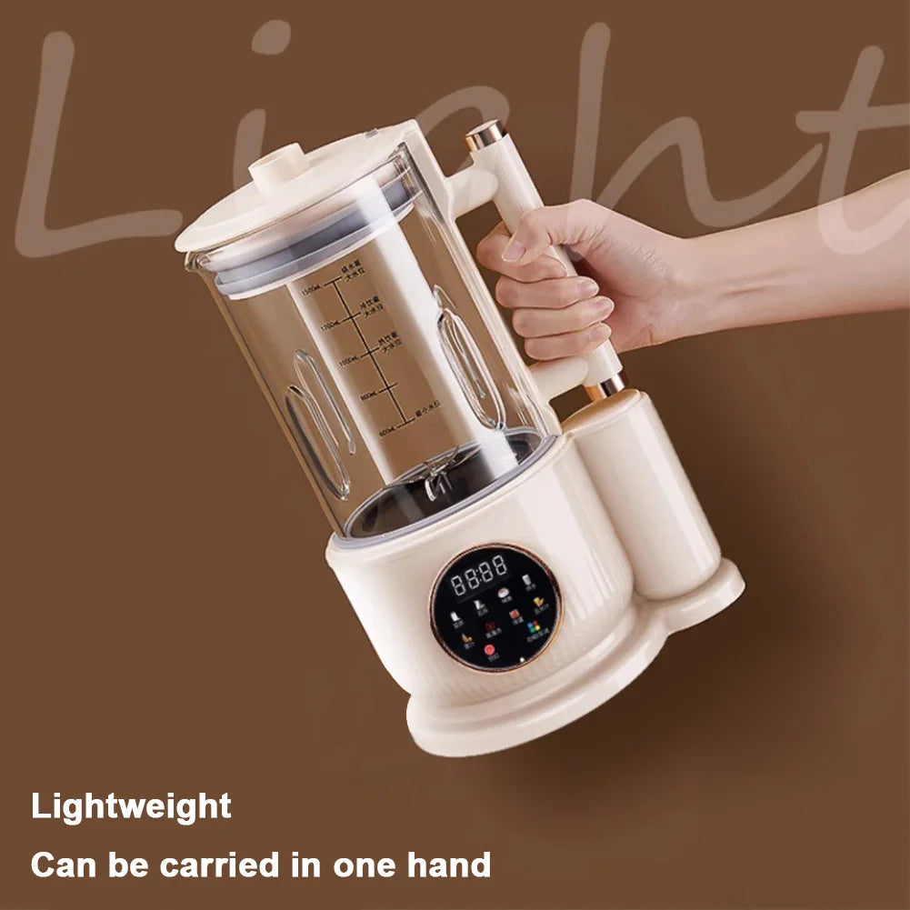 1500ml Soy Milk Machine Electric Juicer & Food Blender for Kitchen