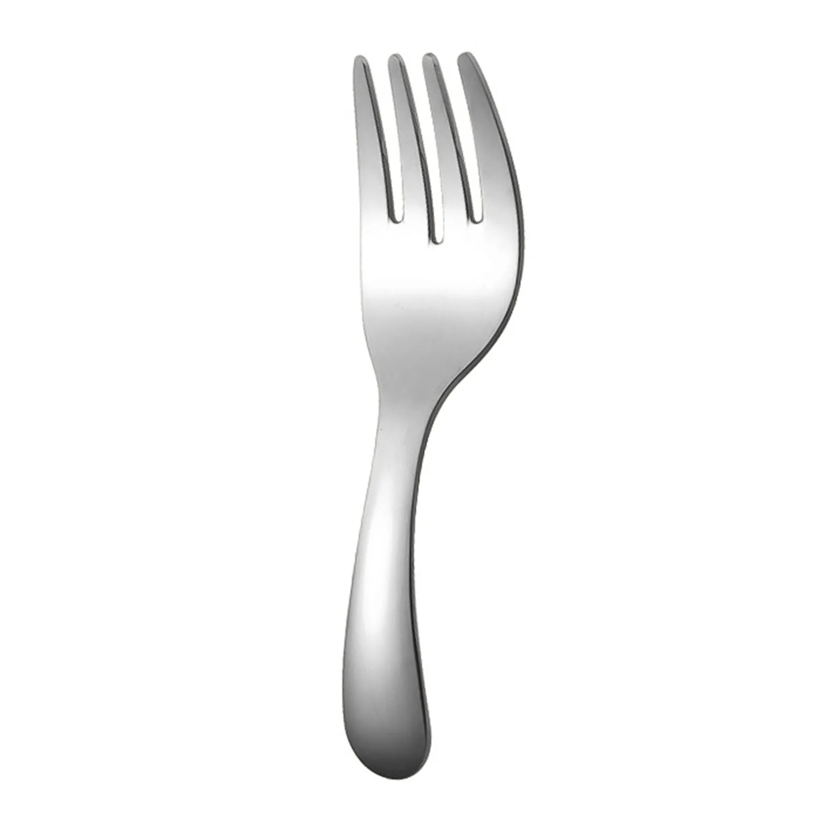 Short Handle Children's Spoon & Fork Set – Mini Tableware for Outdoor Travel & Learning