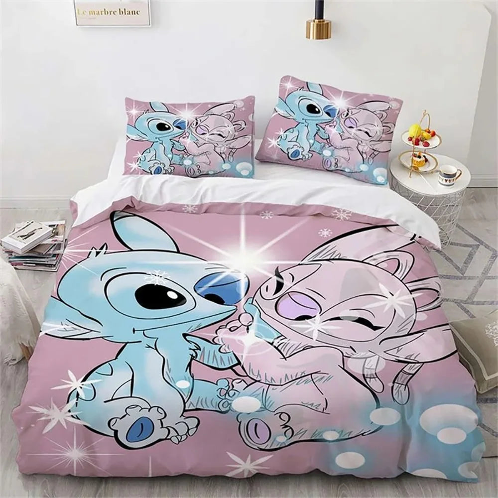 Hot Lilo & Stitch Bedding Set