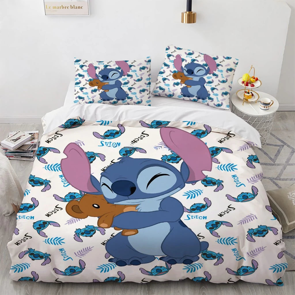 Hot Lilo & Stitch Bedding Set